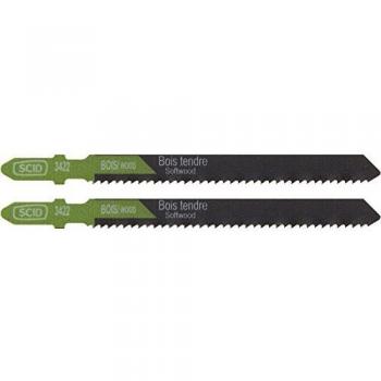 Lot de 2 lames pour scie sauteuse pour bois