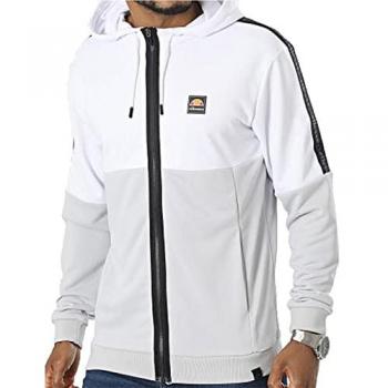 Sudadera Ellesse Forestio gris con cremallera para hombre