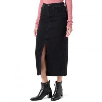 Denim Negro Falda VIJaf de VILA