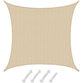 Amanka 7x7 Beige Patio Shade