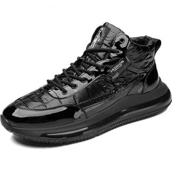 Komfortable Männer Schuhe aus flexiblem Leder – Plus 48