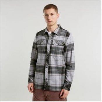 Camicia Luke Grey G-Star Alloy Overshirt M
