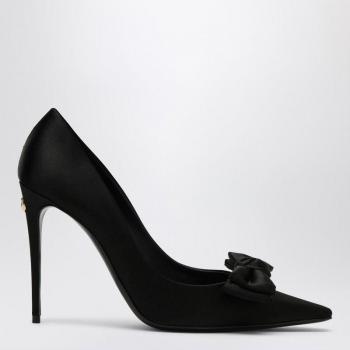Glamouröse Satin-Pumps für Frauen von Dolce & Gabbana