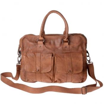 Borsa in pelle DUDU Nut Brown