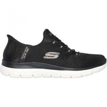 Women's Skechers Summits Classy Night Slip-Ins (Black)