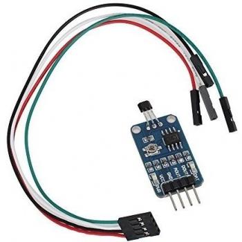 Hall Sensor Modulo CNBTR Azul 2.3 V‑5.3 V 49E LM393 con jumper personalizado