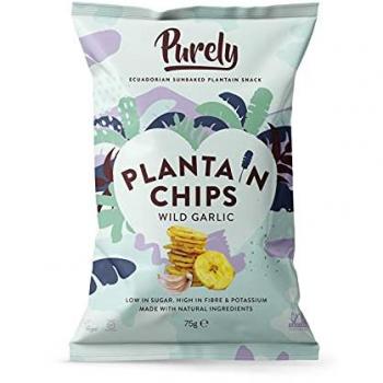 Purely Plantain Garlic Bites 75g
