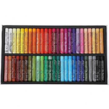 Set de ceras suaves, 12/25/50 Uds., pluma de dibujo al óleo y pastel, artículos de papelería escolar para niños
