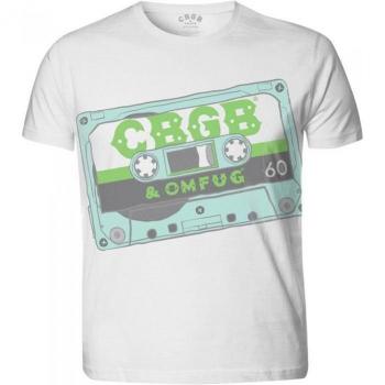 Moda Uomo Donna CBGB T-Shirt 7958 XXL Bianco