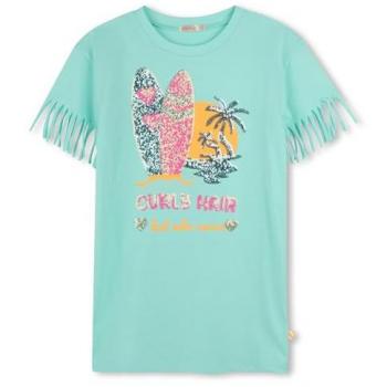 Camicia T‑shirt Frange Verde Acqua 8 anni