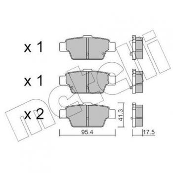METELLI 22-1144-0 Freins