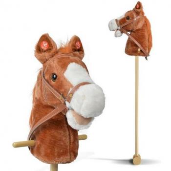 Pink Papaya Hobby-Pferd mit Sound Mr. Chocolate