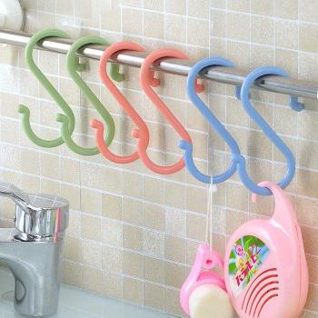 S-Shaped Hook Set for Wardrobe and Kitchen