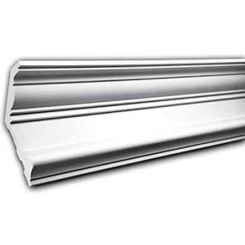 Neo-Classical White Cornice Moulding 2m