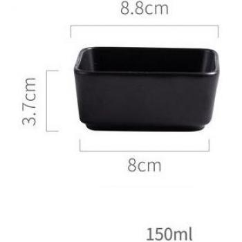 Square Ceramic Condiment Dish