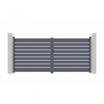Portone in alluminio Casanoov 3,5 m – Variante Vogel 350B180