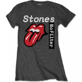 T-shirt The Rolling Stones No Filter Femme Gris