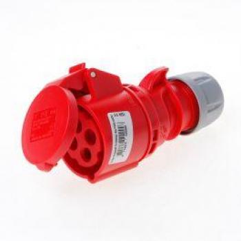 CEE koppelcontactstop 16A 400V 3P+A Kelfort