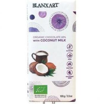 Chocolat Noir Bio 60% à base de Lait de Coco 100g