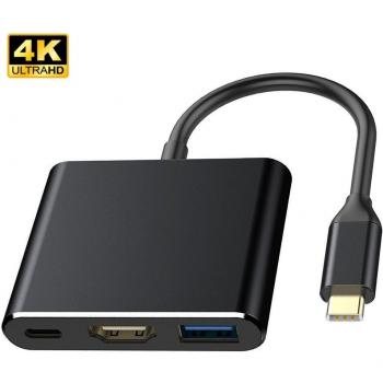 Port‑Link USB‑C HD‑3.0 Alu