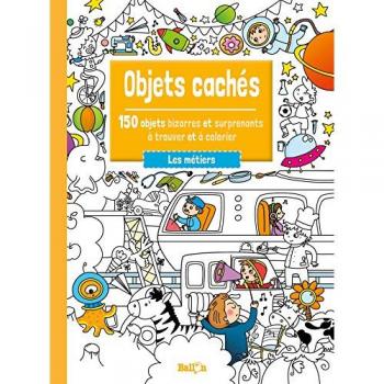 Les métiers : 150 intrus à trouver et à colorier  ballon le Ballon