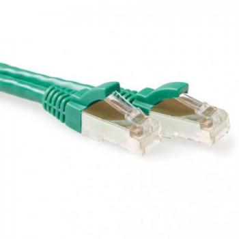 Act Green Patch 20 m LSZH SFTP Cat6a Snagless RJ45