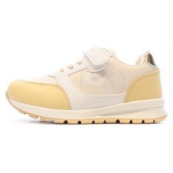 Baskets Enfant LOTTO Verone Beige/Jaune