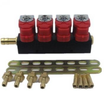 Valtek LPG CNG Injektionsschiene für 4 Zylinder Sequentielle Multipunkteinspritzung 67R 110R ECE