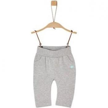 Pantaloni Casual Grigio Melange