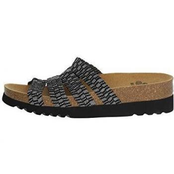 Scholl Saiki Sandalo Senza Cinturino Nero/Peltro 36