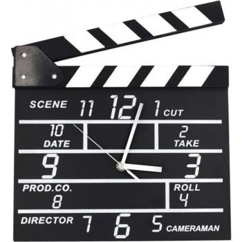 Film Reel Wall Clock