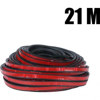 Car Door B Shape Rubber Seal Strip 5M/16M/21M/26M