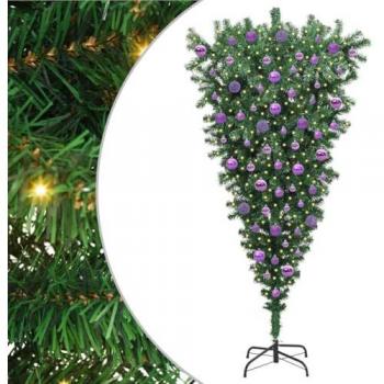Sapin de Noël design inversé avec éclairage LED