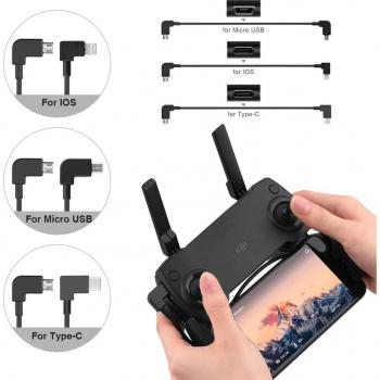 30cm OTG Data Cable for DJI Mavic Series and Spark Drone