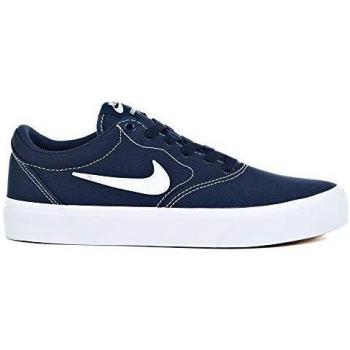 Nike Kinder Wanderschuhe Unisex SB Charge Canvas – Marine / White, 36 EU