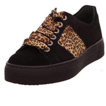 Semler Damen Sneaker, Alexa, Schwarz, Größe 42 EU
