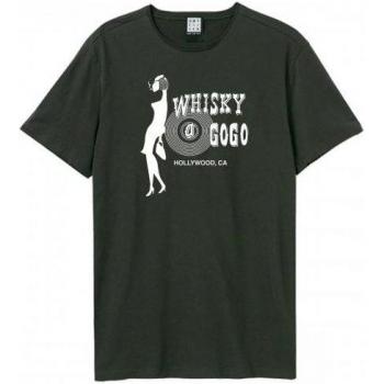 T-shirt Amplified Unisex Smokin' Whisky 3XL Carbone