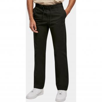 Classic Urban Straight‑Slit Pants – Black, M Size