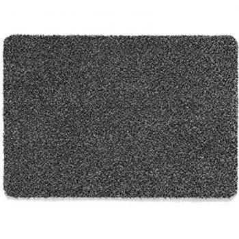 Indoor MuddleMat 30×20 Charcoal Cotton Rug (Gray)