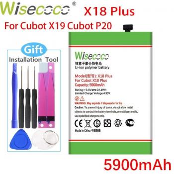 WISECOCO 5900mAh Batterij voor Cubot X18 Plus
