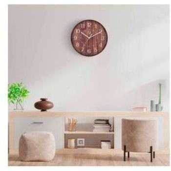 Thinia Home Reloj de Pared Vintage Ø30cm