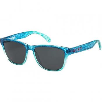 Uma Mini Roxy Kinder-Sonnenbrille Scheinwerferblau Splatter Youth