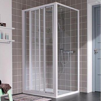 Paroi de douche 3 vantaux 1000x1900 mm ATOUT 3 Leda