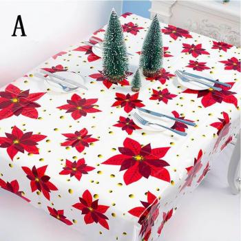Nappe en papier Père Noël 110x180cm