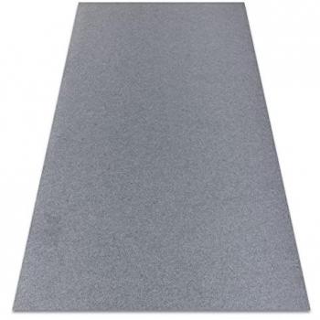 RUGSX Non-Slip Rumba Rug 1809 Grey Melange 200x400 cm