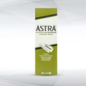 100x Astra Platinum Double Edge Men's Razor Blades