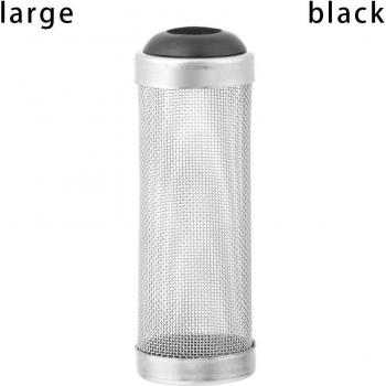 Filtre d'entrée en acier inoxydable pour aquarium avec protection à crevettes