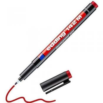 Edding Permanent Pen 142 M, 1mm, rot