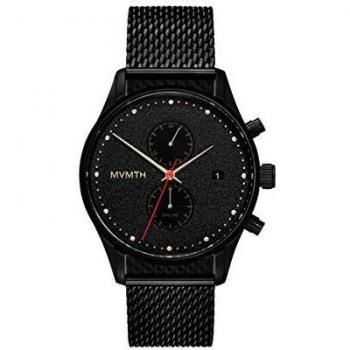 MVMT Men's Black Stainless Steel Analogue Quartz Watch