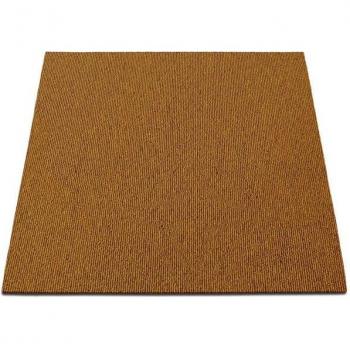 Dalles de moquette antistatique avec isolation phonique Lyon Jaune 50 cm × 50 cm – Karat